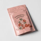Cannabites - Frystorkat jordgubbssnack med hampablommor (60pc, 300mg)